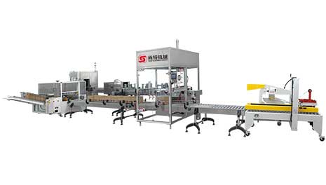 全自动榨菜开箱、装箱、封箱机组