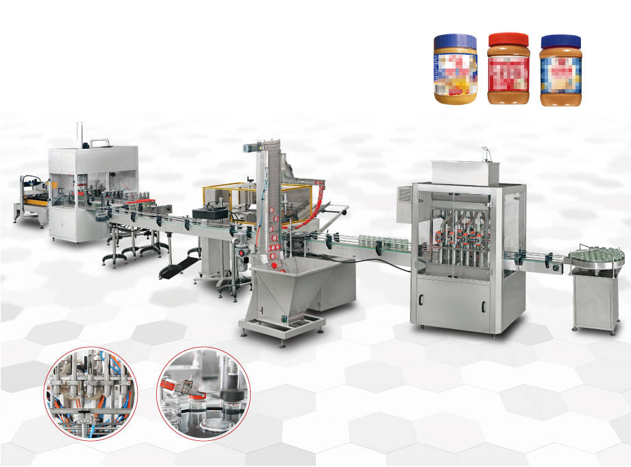 芝麻酱灌装生产线